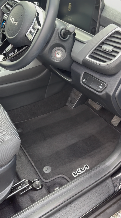Detailed car interior
